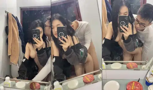 Phim sex Phim Sex Việt Nam - Địt bé sinh viên cực phẩm trước gương quay clip kỷ niệm sieukhung